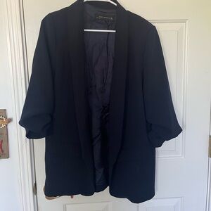 Zara Elegant Navy Blazer